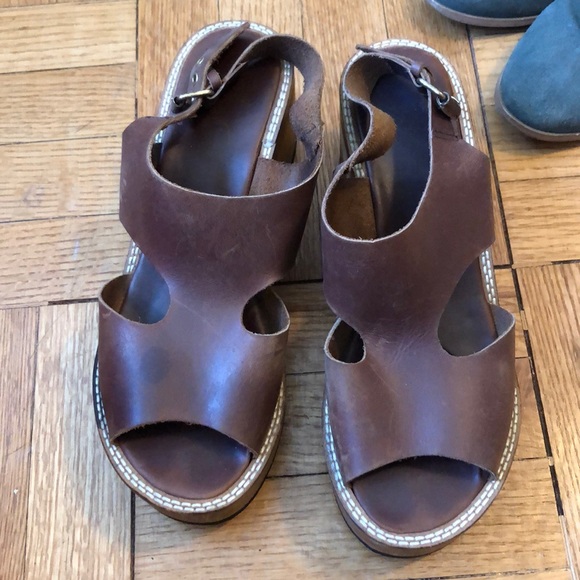 Free people chunky sandals! - Picture 2 of 3